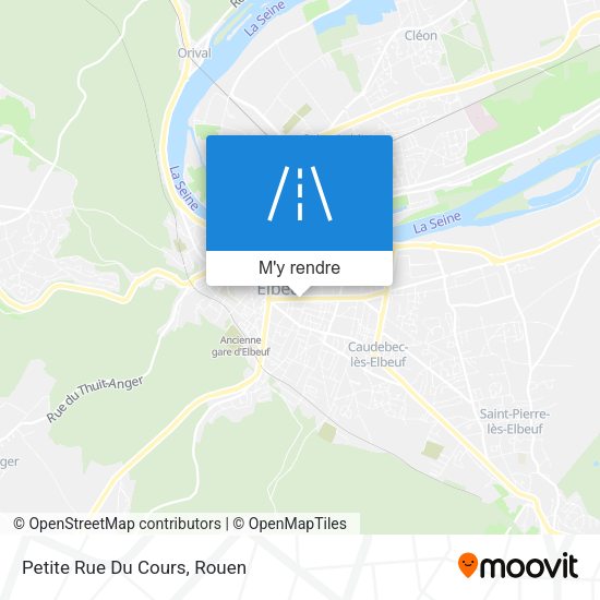 Petite Rue Du Cours plan