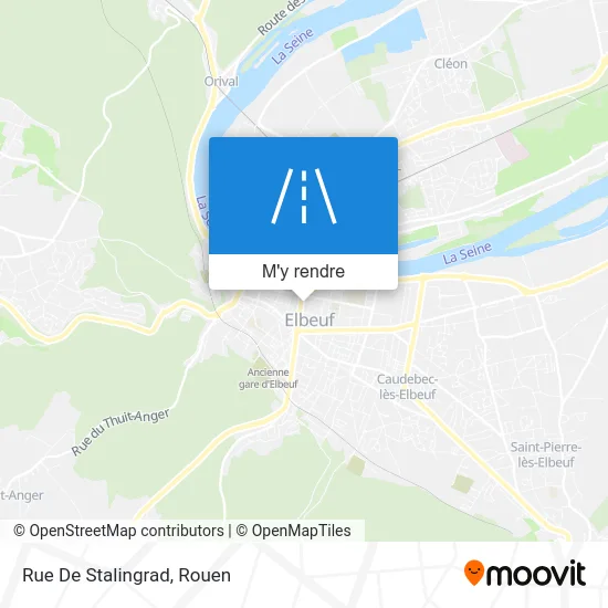 Rue De Stalingrad plan