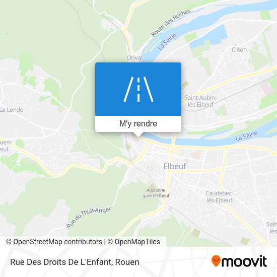 Rue Des Droits De L'Enfant plan