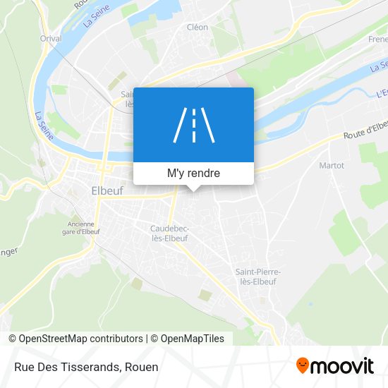 Rue Des Tisserands plan
