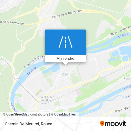 Chemin De Meturel plan