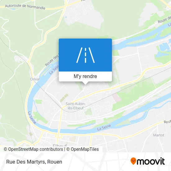 Rue Des Martyrs plan