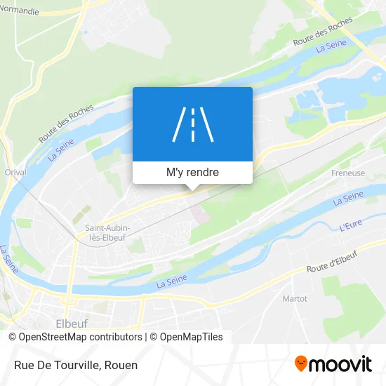 Rue De Tourville plan