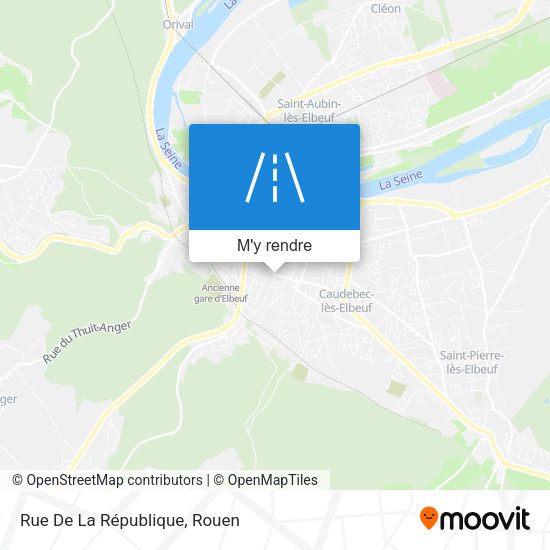 Rue De La République plan