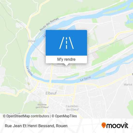 Rue Jean Et Henri Bessand plan