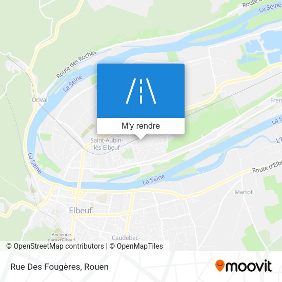 Rue Des Fougères plan