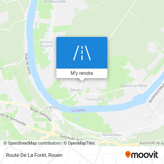 Route De La Forêt plan