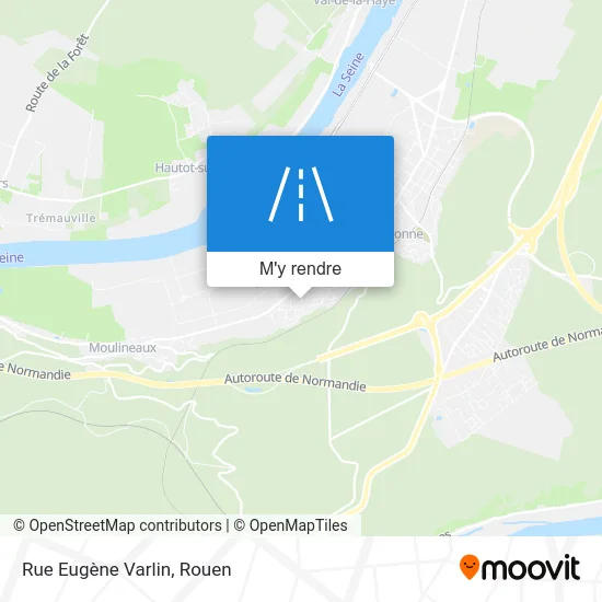 Rue Eugène Varlin plan