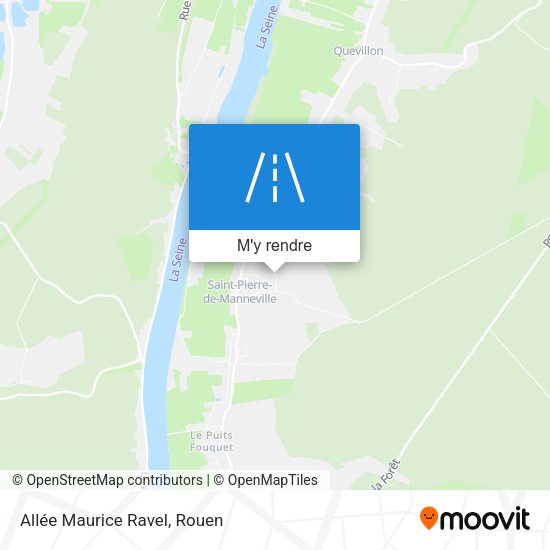 Allée Maurice Ravel plan