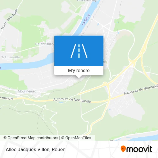 Allée Jacques Villon plan