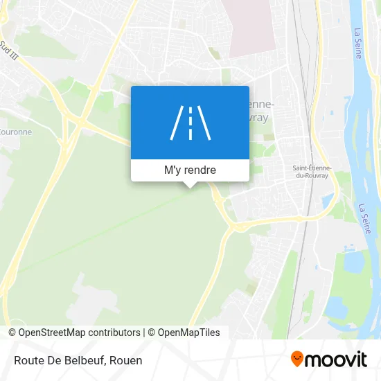 Route De Belbeuf plan