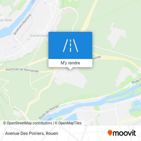 Avenue Des Poiriers plan