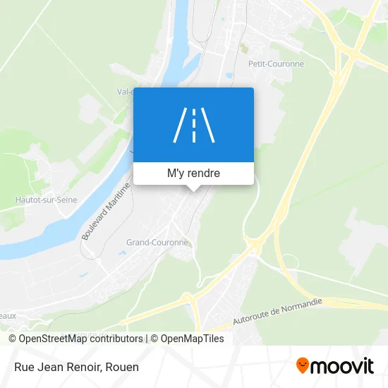 Rue Jean Renoir plan