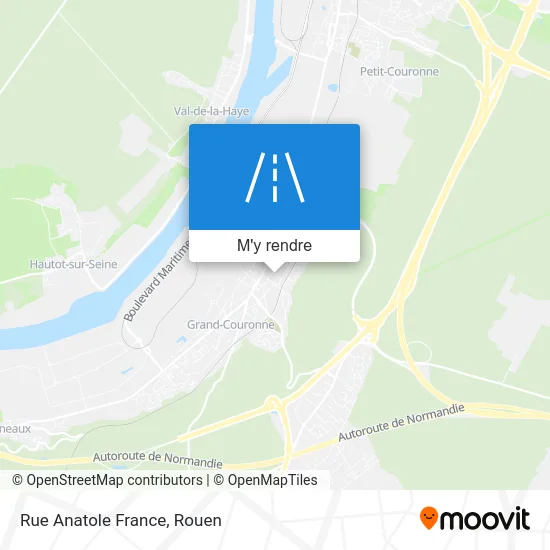 Rue Anatole France plan