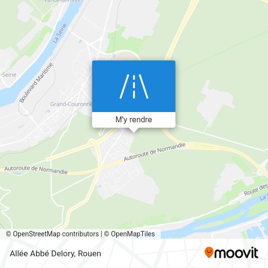 Allée Abbé Delory plan