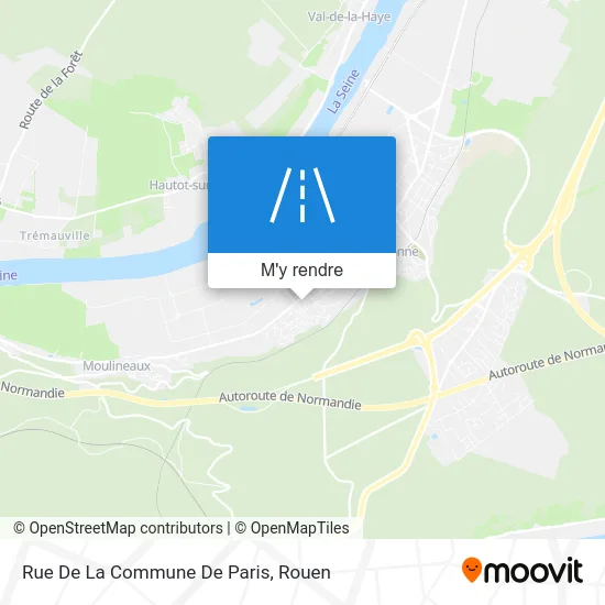 Rue De La Commune De Paris plan