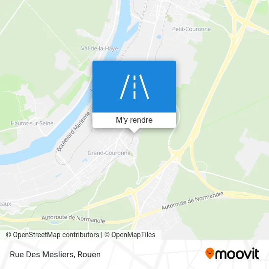 Rue Des Mesliers plan