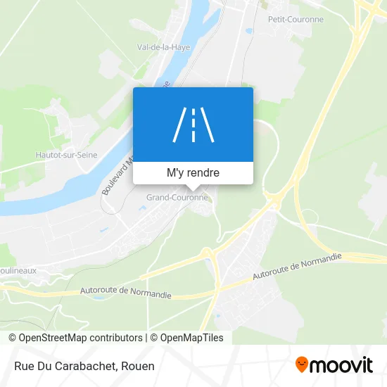 Rue Du Carabachet plan