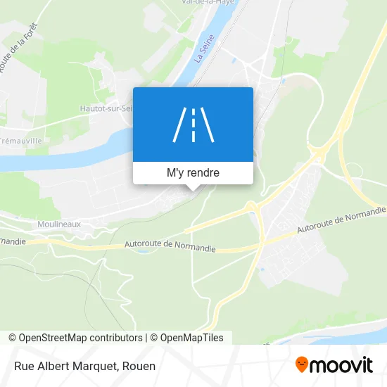 Rue Albert Marquet plan