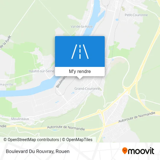 Boulevard Du Rouvray plan