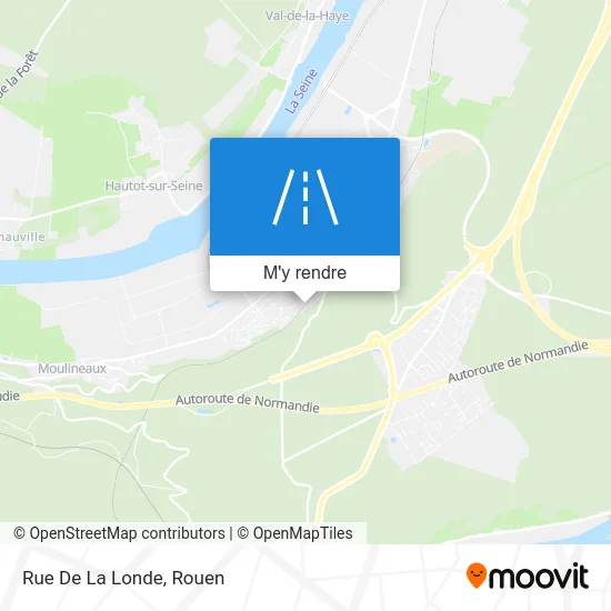 Rue De La Londe plan