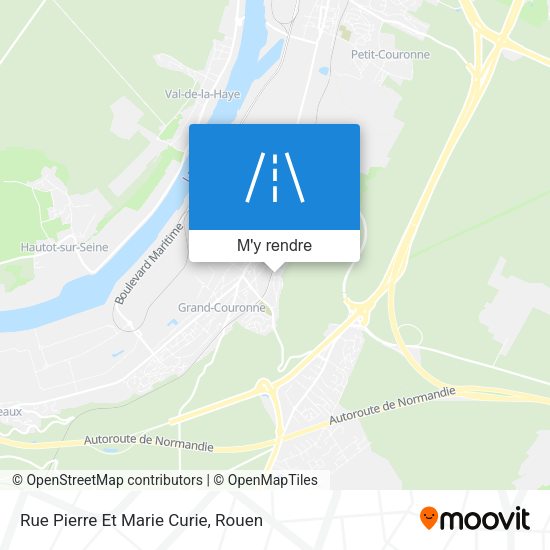 Rue Pierre Et Marie Curie plan