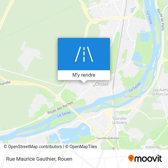 Rue Maurice Gauthier plan