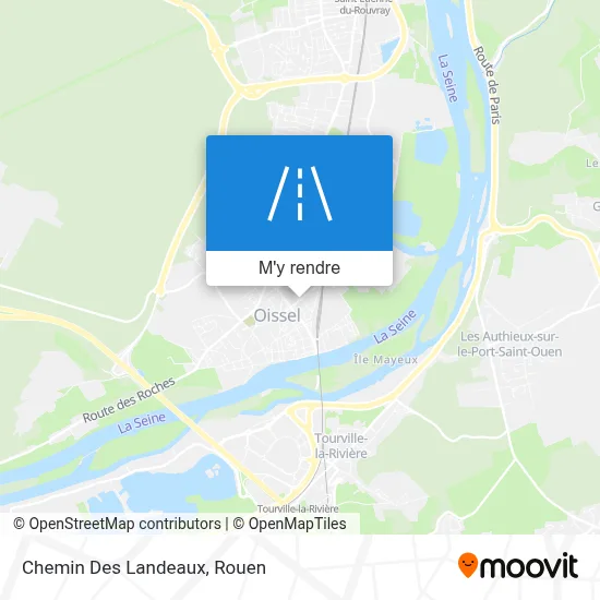 Chemin Des Landeaux plan