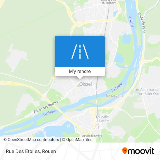 Rue Des Étoiles plan