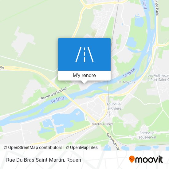 Rue Du Bras Saint-Martin plan