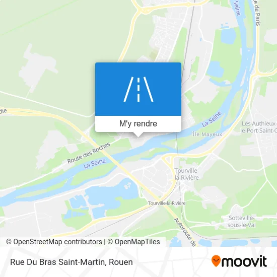 Rue Du Bras Saint-Martin plan