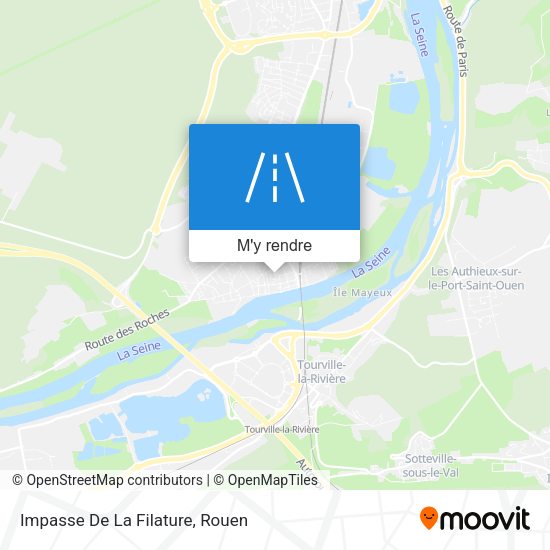 Impasse De La Filature plan