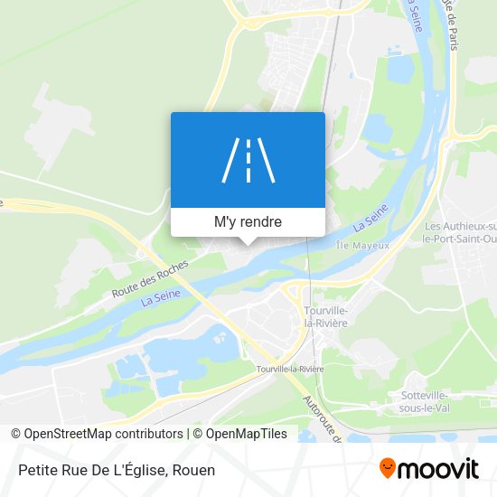 Petite Rue De L'Église plan