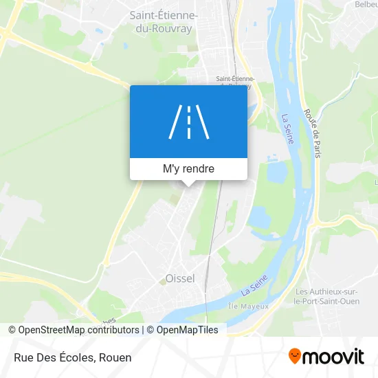 Rue Des Écoles plan