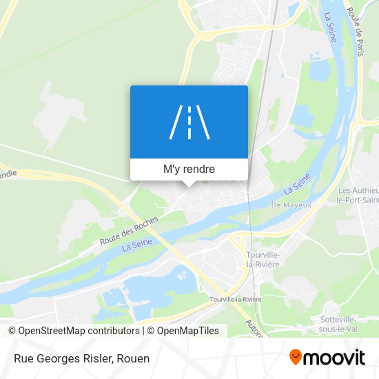 Rue Georges Risler plan