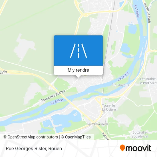 Rue Georges Risler plan