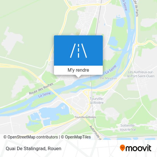 Quai De Stalingrad plan