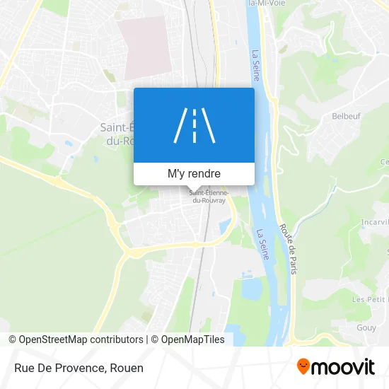 Rue De Provence plan