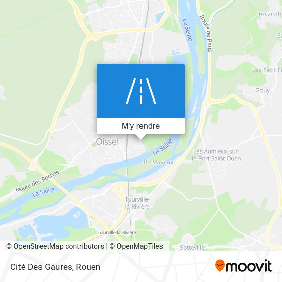 Cité Des Gaures plan