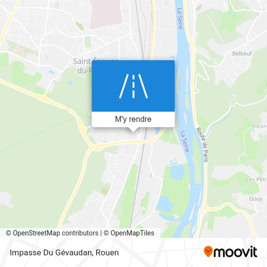 Impasse Du Gévaudan plan