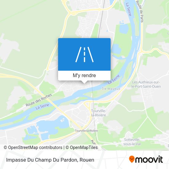 Impasse Du Champ Du Pardon plan