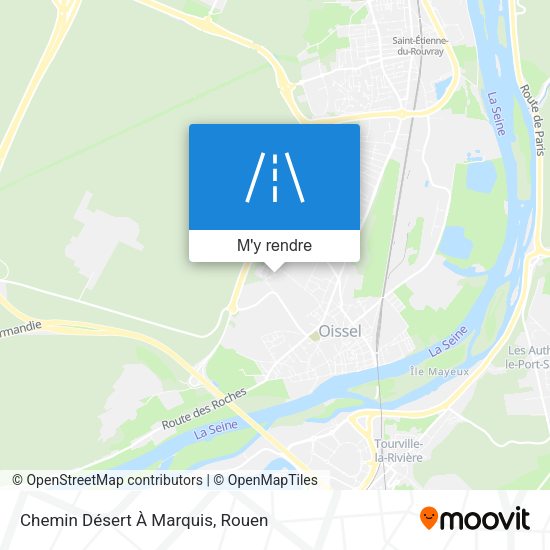 Chemin Désert À Marquis plan