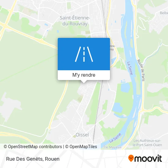 Rue Des Genêts plan