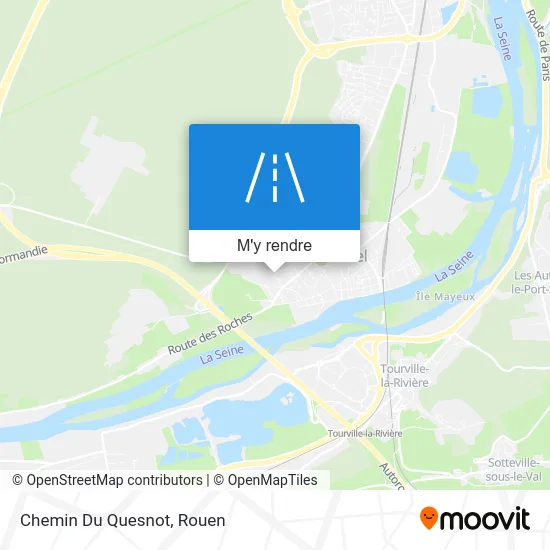 Chemin Du Quesnot plan