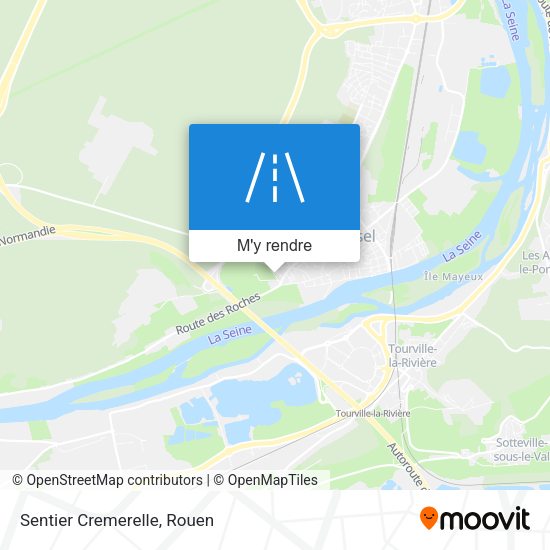 Sentier Cremerelle plan