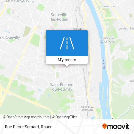 Rue Pierre Semard plan