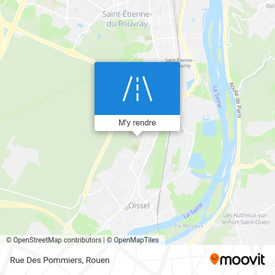 Rue Des Pommiers plan