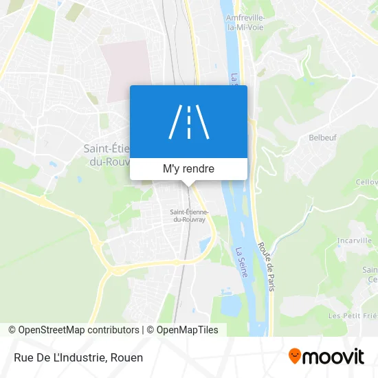 Rue De L'Industrie plan