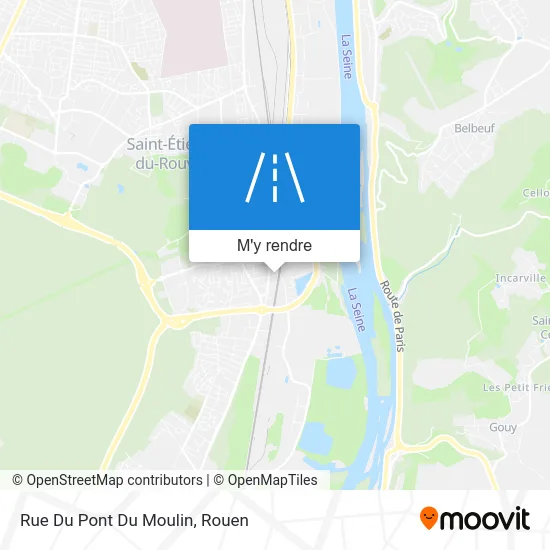 Rue Du Pont Du Moulin plan