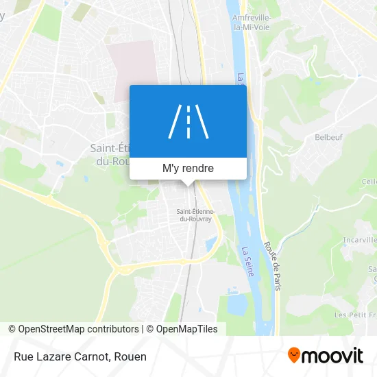 Rue Lazare Carnot plan